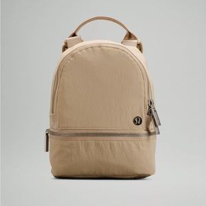 Tan/Beige Lululemon City Adventurer Backpack 
Micro 3L - NWT